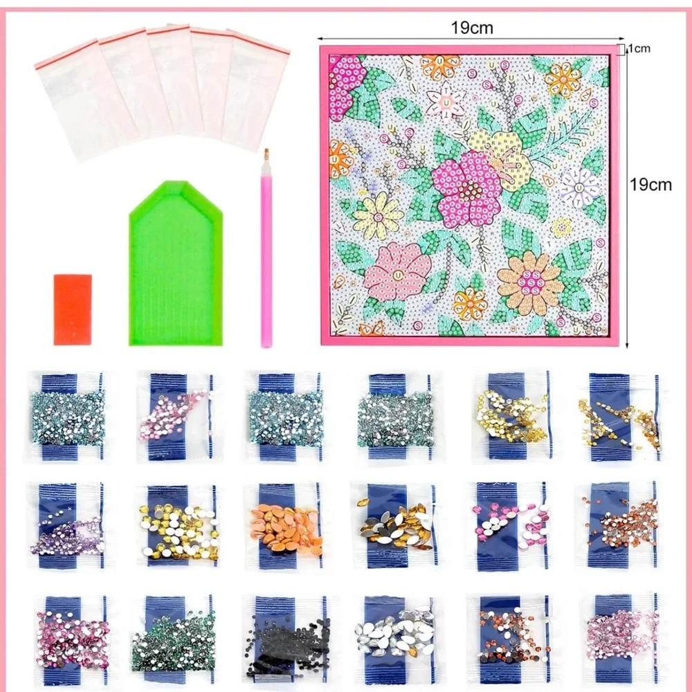 🌸 Diamond Painting Kit - Floral Garden 🌼 | NWT & Sealed!